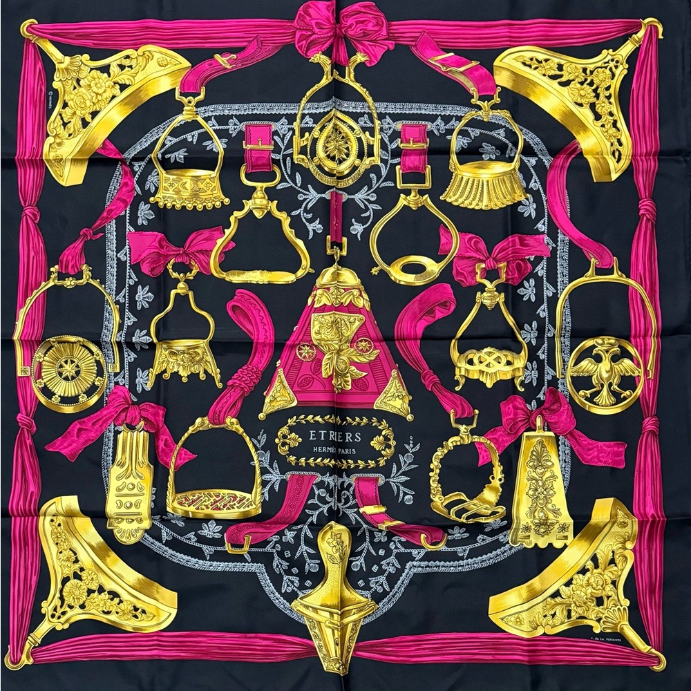 Hermes Silk Scarf